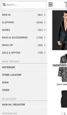 Topshop android App screenshot 2